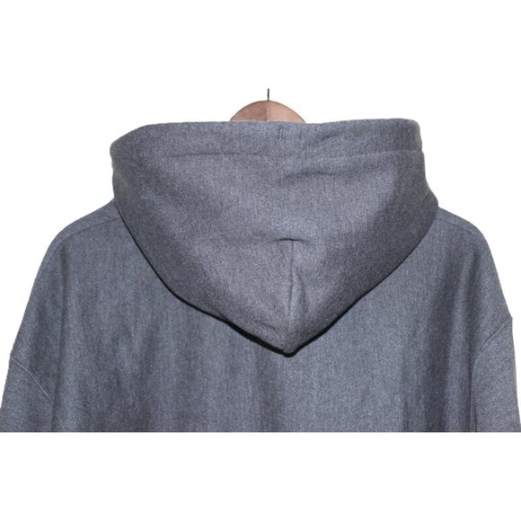 CHAMPION Reverse Weave Hoodie Granite Heather Pullover Sweatshirt - Picture 5 of 12